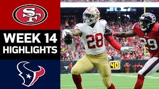 49ers vs Texans  NFL Week 14 Game Highlights [upl. by Etka]