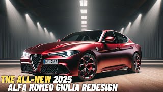 Finally 2025 Alfa Romeo Giulia is Confirmed  Official Details And First Look Of The Italian Beast [upl. by Garald]