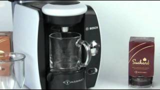 Making a Chocolate with Tassimo Coffee Brewer [upl. by Ninerb]