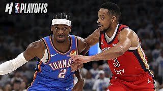 New Orleans Pelicans vs Oklahoma City Thunder  Full Game 2 Highlights  April 24 2024 NBA Playoffs [upl. by Ordway]