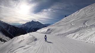 Ski la Thuile 31 déc 2019 [upl. by Ahsiemal]