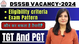 DSSSB Vacancy2024 DSSSB TGT and PGT vacancy 2024  DSSSB partA preparation dsssb dsssbpaper1 [upl. by Langille]