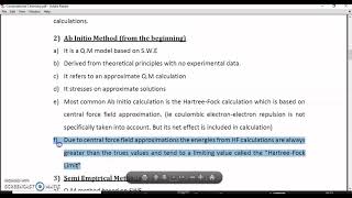 Introduction to computational chemistry semester 2 MG university KTM [upl. by Bevon]