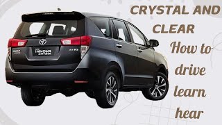 drive no 23 crysta toyota suv how to drive automatic suv cars detailed video total guidance [upl. by Kentigera]