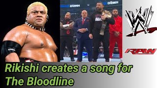 Rikishi creates a song for The Bloodline [upl. by Hachman]