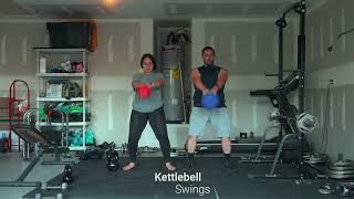 How to burn calories fast 15 minute kettlebell workout [upl. by Kopans]