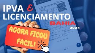 BAHIA LICENCIAMENTO  IPVA  NUNCA FOI TÃO FACIL [upl. by Jerz]