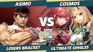 Cafeteria Cup  Asimo Ryu Vs Cosmos Pyra Mythra Smash Ultimate  SSBU [upl. by Diana]