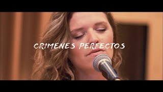 CRÍMENES PERFECTOS  A CALAMARO Angie Casares Cover Acústico [upl. by Gnol]