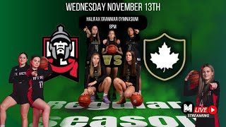 Halifax Grammar School vs Halifax West High School Regular Season November 13th [upl. by Sieber]