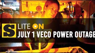 Power outage schedule sa VECO for July 1 [upl. by Nmutua]