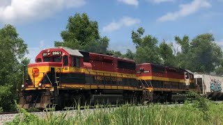 KCS LL60 passes through Garyville LA [upl. by Xilef944]