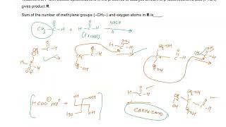 Complete reaction of acetaldehyde with excessformaldehydecyclohexanone PTSARJeeAdvanced2024AI [upl. by Richmound796]