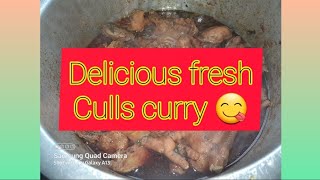 How I cook delicious culls curry 🥘 😋 [upl. by Eyak422]