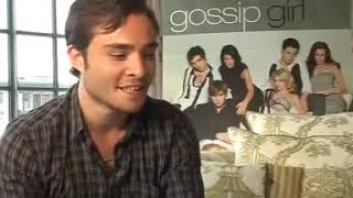 Ed Westwick Talks Gossip Girl [upl. by Puto]