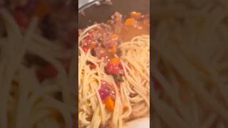 Easy Bolognese Pasta Recipe quickrecipe easyrecipe bolognese italianfood [upl. by Jarlen]