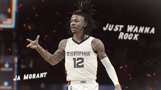 Ja Morant  Just Wanna Rock 🎸 NBA EDIT 4K [upl. by Rramo745]