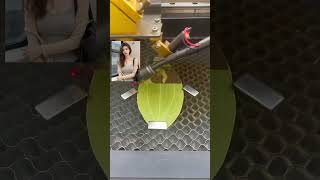 Leaf Engraving Machine Laser Engraving Our Entrepreneurship [upl. by Arutek]