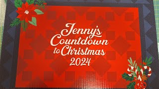 SPOILER  Missouri Star Advent box 2024 Jennys Countdown to Christmas 2024 full box opening [upl. by Mccreery]