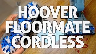 Hoover FloorMate Cordless Floor Cleaner  Review [upl. by Enelia]