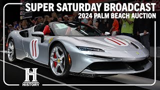 2024 Palm Beach Super Saturday Broadcast  BARRETTJACKSON 2024 PALM BEACH AUCTION [upl. by Eidnim312]