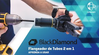 Como Usar o Flangeador 2 em 1 Black Diamond com função Manual e parafusadeira [upl. by Ole]