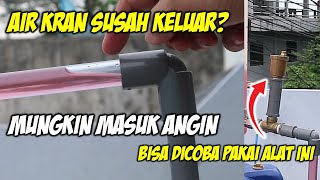 Mengatasi air macet karena pipa masuk angin dengan vent valve atau pipa kosong Mana yang terbaik [upl. by Veljkov]