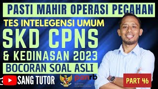 PART 46 OPERASI PECAHAN PAKAI KONSEP DASAR  TIU CPNS amp KEDINASAN 2023 [upl. by Glaudia]