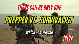 Whats the REAL Difference Between PREPPERS and SURVIVALISTS [upl. by Issy781]