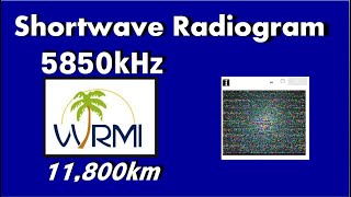 📡 WRMI Shortwave Radiogram 5850kHz OkeechobeeUSA 11800km  MLA30 [upl. by Rtoip545]