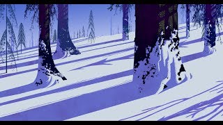 Eyvind Earle amp John Park Study  Procreate 4 [upl. by Iva71]