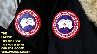 Real vs Replica Canada Goose HOW TO SPOT A FAKE CANADA GOOSE JACKET [upl. by Whitten971]