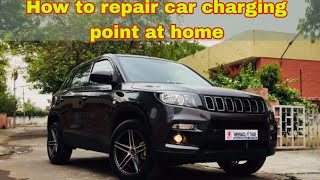 How to repair car charging point at home  car ka charging point ghar par kaise thik kare modified [upl. by Rutan]