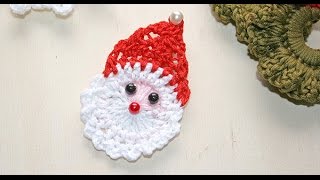 Babbo natale alluncinetto  Tutorial [upl. by Waldon]