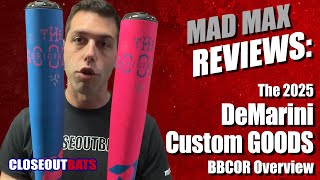 2025 DeMarini The GOODS Custom BBCOR Overview [upl. by Mehsah]