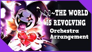 Deltarune  THE WORLD REVOLVING  Orchestra Arrangement [upl. by Dallon543]