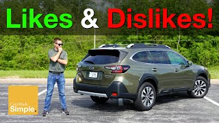 Everything I LIKE and DISLIKE about the 2024 Subaru Outback Touring XT [upl. by Nira]