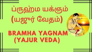 Bramha Yagnam  Yajur Veda Aapastamba Bramha Yagnam  யஜுர்வேத ஆபஸ்தம்ப ப்ருஹ்ம யக்ஞம் [upl. by Leuamme365]