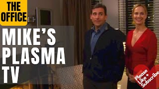 Timeless Scenes “The Office “ Michael’s Plasma TV [upl. by Tor]