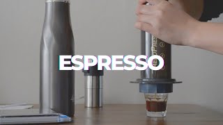 ESPRESSO  AEROPRESS x FELLOW PRISMO  Coffee Break Vlog [upl. by Meunier]