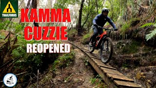 Kamma Cuzzie reopened Woodhill Trail Forks series [upl. by Nytsirk922]