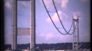 Humber Bridge Under Construction 1 [upl. by Yevi]