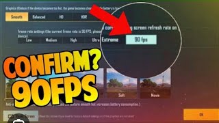 HOW TO UNLOCK 90 FPS PUBG MOBILE NEW UPDATE 35 NEW SEASON [upl. by Peg]