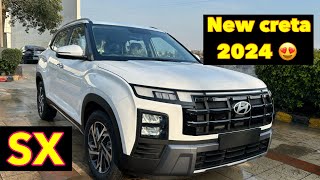 New creta 2024 full detail video ये क्या बना दिया hyundai वालों ने 🥹 [upl. by Aidekal928]