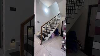 how to make metal stairs modern railing design pipe railing design ms railing fitting metalrailing [upl. by Netfa]