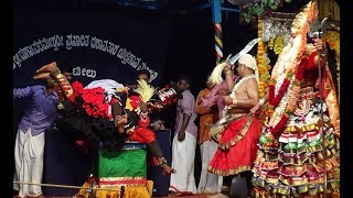 Yakshagana  Shri Devi mahatme  25  Manya as Rakthabeejasura [upl. by Midian369]