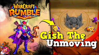 Gish The Unmoving F2P Easy Guide  Warcraft Rumble [upl. by Alayne]