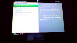 how to get password on your account xbox 360 [upl. by Milurd]