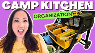 How to Organize a CAMP KITCHEN in a Toolbox 🏕️ [upl. by Yhotmit428]