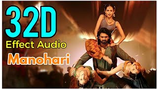 ManogariTamilBaahubali32D Effect Audio song USE IN 🎧HEADPHONE like and share [upl. by Minnaminnie]